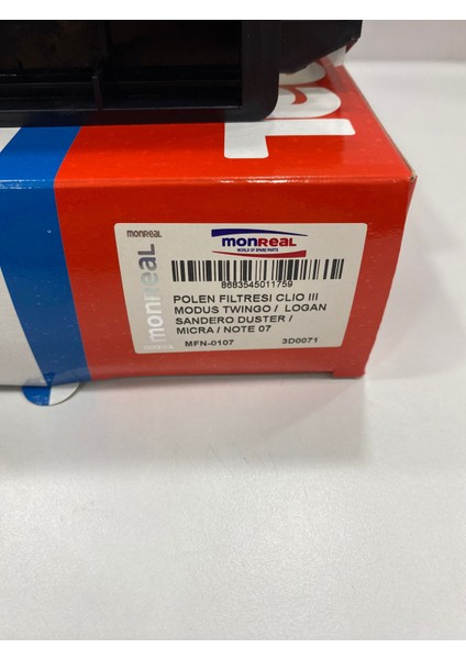 MFN-107 Polen Filtresi Clio Iıı / Logan-Duster-Sandero / Micra K12 (2003 Sonrası) / Note (2007 Sonrası) fiyatları