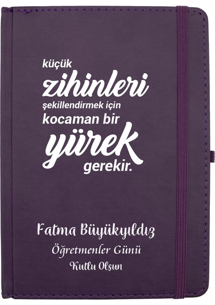 Kişiye Özel Defter , Öğretmenler Günü ve Özel Günler Için Hediye Defter , Özelleştirilebilir Defter