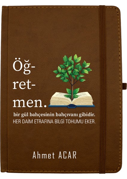 Kişiye Özel Defter , Öğretmenler Günü ve Özel Günler Için Hediye Defter , Özelleştirilebilir Defter