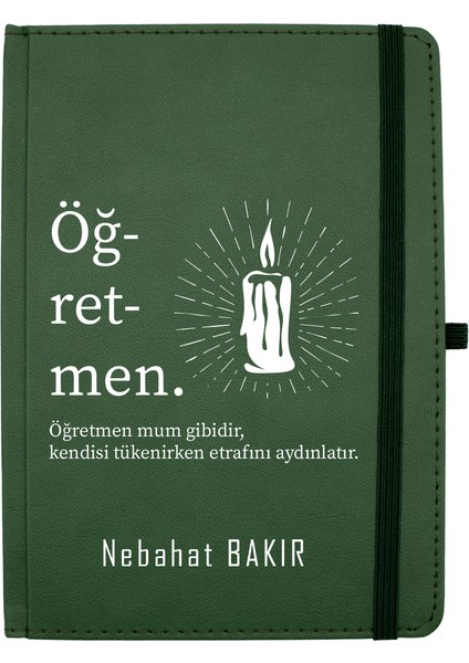 Kişiye Özel Defter , Öğretmenler Günü ve Özel Günler Için Hediye Defter , Özelleştirilebilir Defter