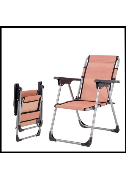 Uyguna-Yakala Tarçın Katlanabilir Çocuk Kamp SANDALYESI-TAB.165