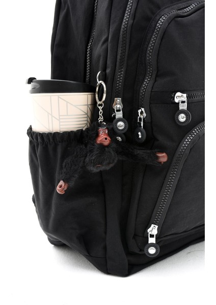 Unisex Suya Dayanıklı Renkli Krinkıl Kumaş Çok Gözlü Orta Boy Laptop Okul ve Sırt Çantası PS3013 fırsatları