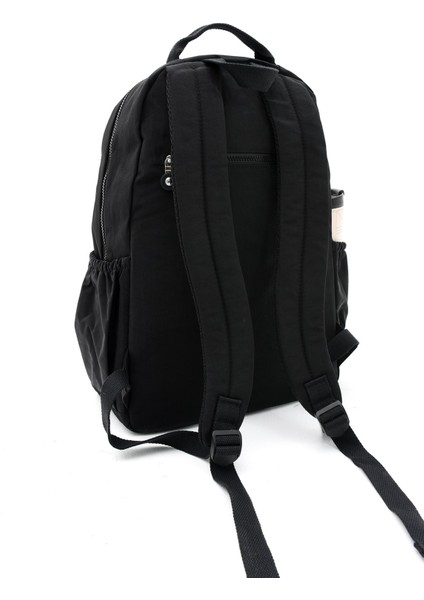 Unisex Suya Dayanıklı Renkli Krinkıl Kumaş Çok Gözlü Orta Boy Laptop Okul ve Sırt Çantası PS3013 indirimleri