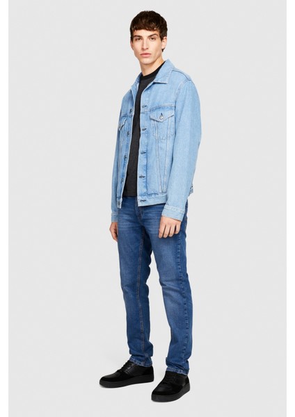 Stockholm Slim Fit Esnek Denim Pantolon Erkek Renkli Pantolon - 323A4MQBSE00C