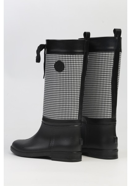 Benetton® | BN-50083 - 34124 Siyah Beyaz-Kadın Bot