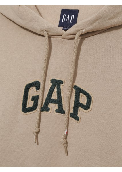 Erkek Bej Gap Logo Sweatshirt modelleri