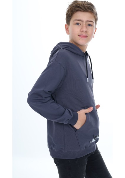 Erkek Çocuk Baskılı Sweatshirt