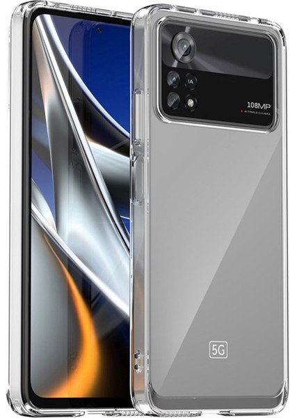 Xiaomi Poco X4 Pro 5g Kılıf Lüx Şeffaf Silikon