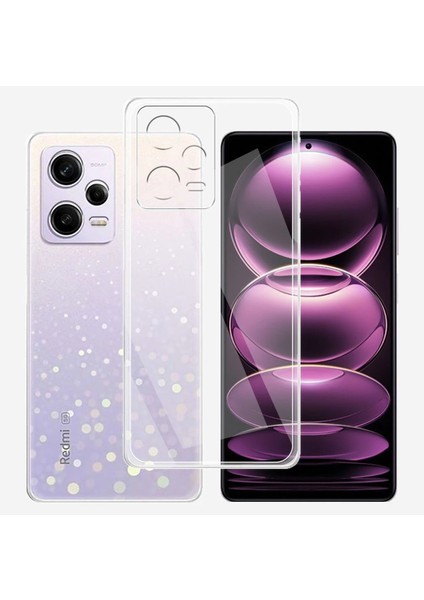 Xiaomi Poco X5 5g Kılıf Lüx Şeffaf Silikon