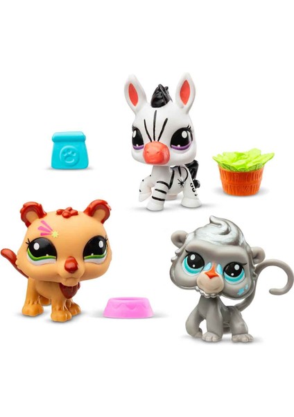 Littlest Pet Shop Minişler 3’lü Figür Seti Seri 2 00597