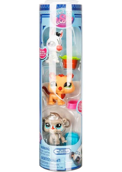 Littlest Pet Shop Minişler 3’lü Figür Seti Seri 2 00597