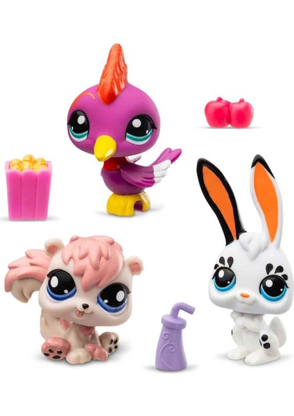 Littlest Pet Shop Minişler 3’lü Figür Seti Seri 2 00598