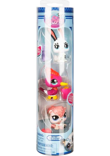 Littlest Pet Shop Minişler 3’lü Figür Seti Seri 2 00598