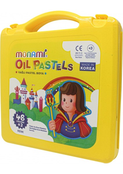 Çantalı Pastel Boya 48+2 Renk