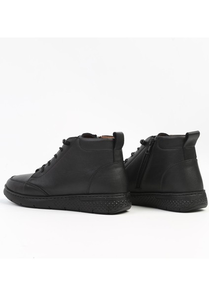 Pierre Cardin® | PC-52585 - 3013 Siyah - Kadın Kısa Bot Günlük Ayakkabı