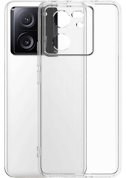 Xiaomi Mi 13T Pro Kılıf Şeffaf Süper Silikon