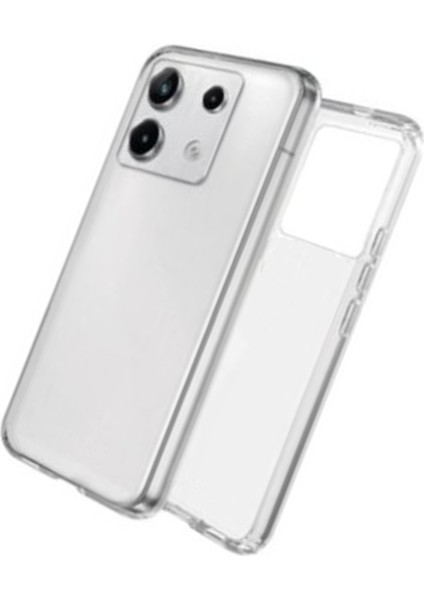 Xiaomi Redmi Note 13 4g Kılıf Şeffaf Süper Silikon