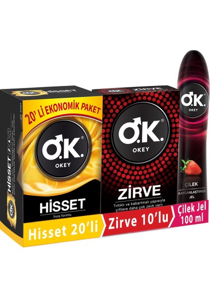 3lü Paket Prezervatif