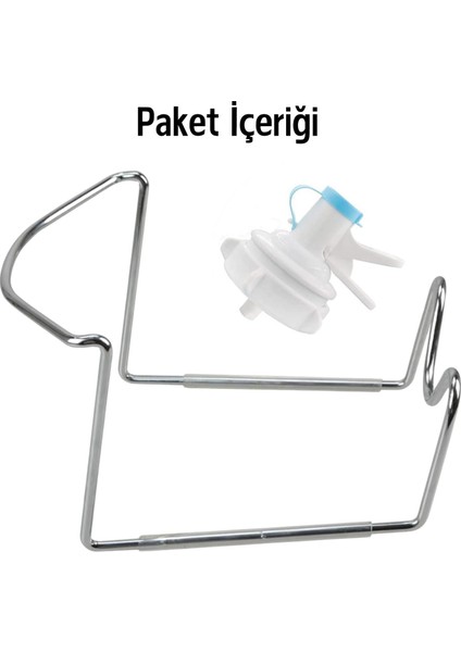 Pratik Su Sebili / Metal Stant + Musluk / Standart Damacana Uyumlu / Sızdırmaz Su Valfi fırsatları