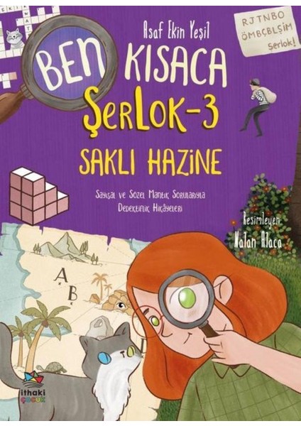 Ben Kısaca Şerlok 3-Saklı Hazine - Asaf Ekin Yeşil