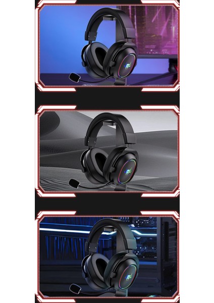 G3000 Rgb 7.1 Oyuncu Gaming Kulaklık Siyah Beyaz indirimleri