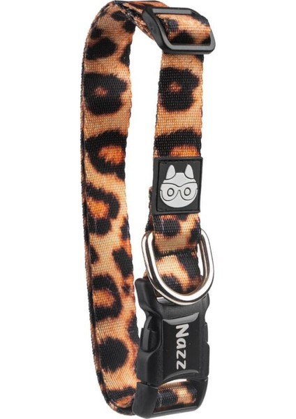 Köpek Boyun Tasması Leopar Medium 2 x 34 cm