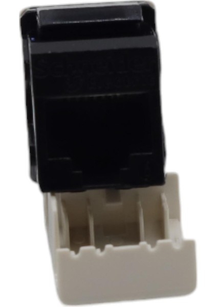 Keystone Jack Utp Cat6 180 D Siyah ( 10'lu Paket )