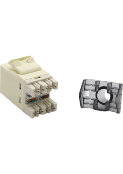 Keystone Jack Utp Cat6 180 D Ivory 1375055-1 (10'lu Paket )