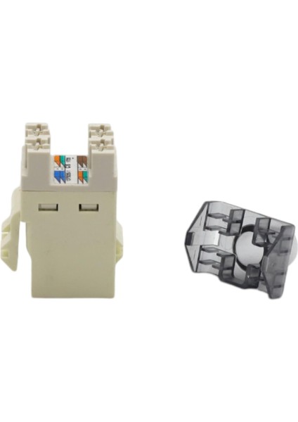 Keystone Jack Utp Cat6 180 D Ivory 1375055-1 (10'lu Paket )