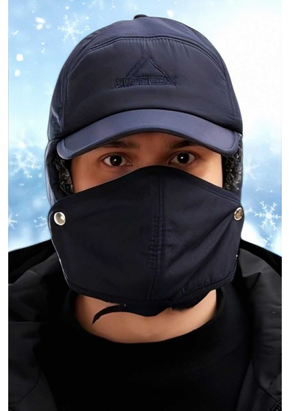 Çok Fonksiyonlu Su ve Rüzgar Geçirmez Kürklü Termal Şapka Kışlık Şapka fiyatları