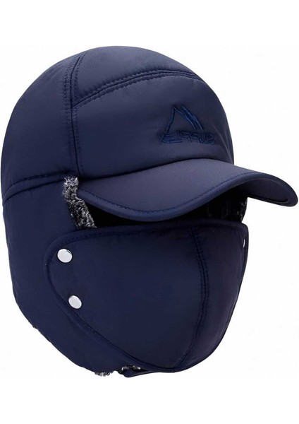 Çok Fonksiyonlu Su ve Rüzgar Geçirmez Kürklü Termal Şapka Kışlık Şapka indirimleri