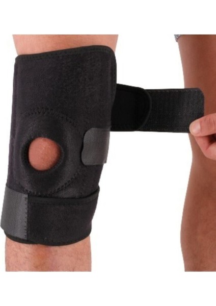 Patella ve Ligament Destekli Fleksible Balenli Neopren Dizlik