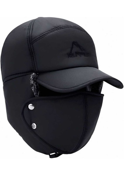 Çok Fonksiyonlu Su ve Rüzgar Geçirmez Kürklü Termal Şapka Kışlık Şapka indirimleri