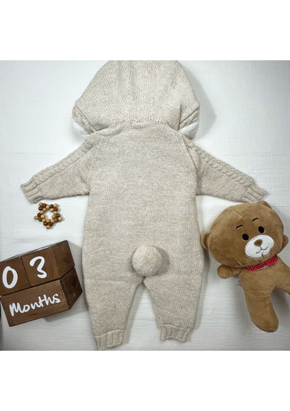 3-6 Ay Nipperland %100 naturel cotton Baby Bej Tulum