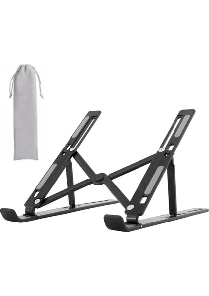 Frisby FNC-5155ST Taşınabilir Katlanır Alüminyum Tablet Notebook Laptop Stand Tutucu 10-15.6 Inç Arası Uyumlu