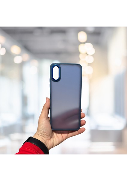 Xiaomi Redmi 9A Arkası Buzlu Şeffaf Hassas Düğme Kamera Çıkıntılı Sert Mat Perfect