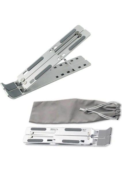 Frisby FNC-5150ST Taşınabilir Katlanır Alüminyum Tablet Notebook Laptop Stand 10-15.6 Inç Için Uyumlu Tutucu