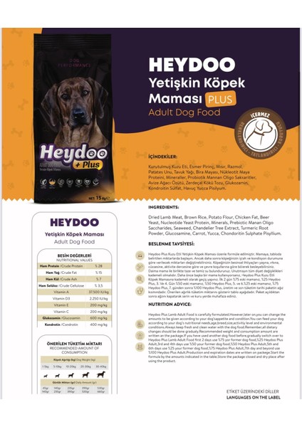 Plus Yetişkin Köpek Maması 100 gr 12 Adet