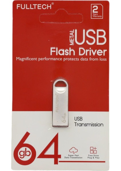 FTMFD11 Metal 64 GB USB Flash Drıver