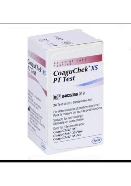 Coaguchek-24 Strip Xs Pt Test