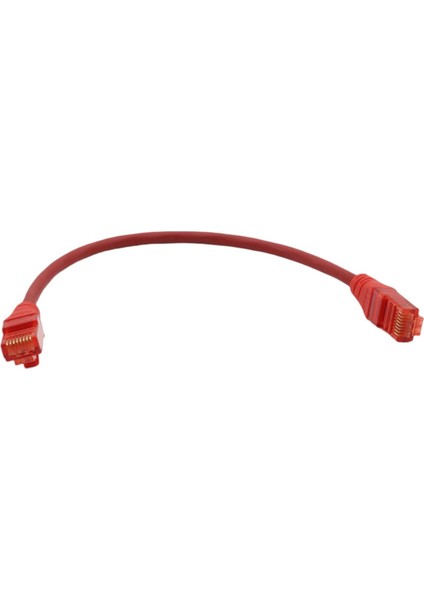 Patch Cord Utp Cat6 0.25 mt Red (10'lu Paket)