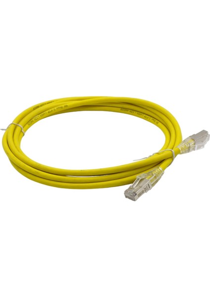 CAT6A S/FTP LSZH YELLOW 3 MT PATCH CORD(051553)