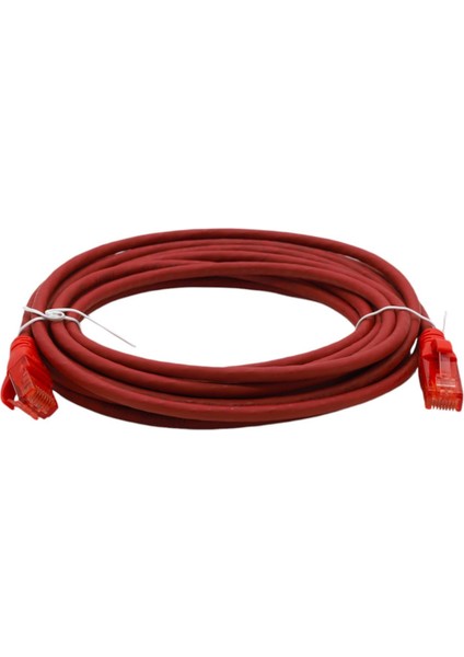 Dıgıtus DK-1617-050/R 5 mt Kırmızı Cat6 Patch Cord