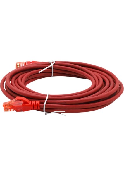 Dıgıtus DK-1617-050/R 5 mt Kırmızı Cat6 Patch Cord