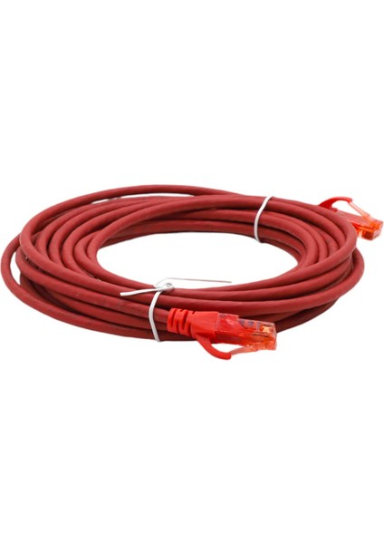 Dıgıtus DK-1617-050/R 5 mt Kırmızı Cat6 Patch Cord