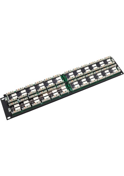 Sıgnamax 2u 48 Port Cat3 Patch Panel 2u Siyah