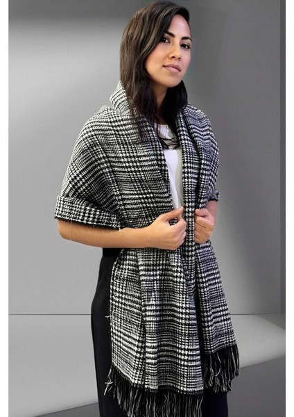 Kadın Çift Taraflı Düz Renk Yumuşak Dokulu Omuz Şalı Atkı ( 70CM x 180CM ) indirimleri