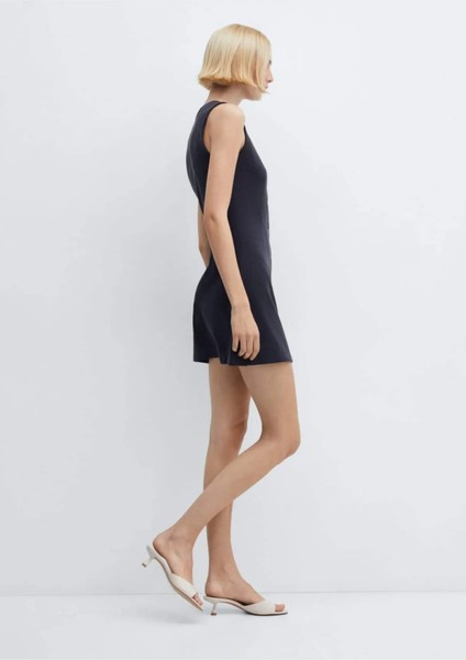 Düğmeli Kısa Elbise fiyatları