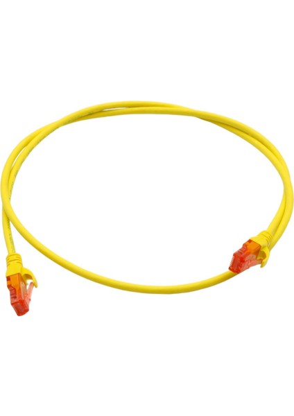 Patch Cord Utp Cat6 1 mt Sarı