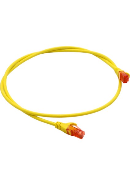 Patch Cord Utp Cat6 1 mt Sarı